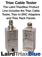 Laird LTM-TXT Heavy Duty Triax Cable Tester
